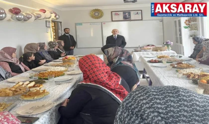 Kur’an Kursundan anlamlı yardım eli ve yağmur duası