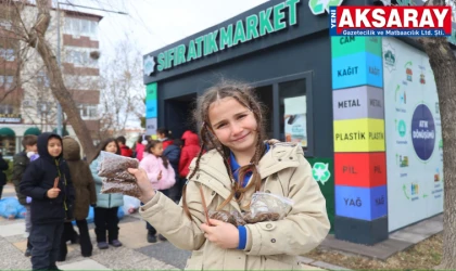 MİNİKLERDEN ÇEVRE SEFERBERLİĞİ Gelecek sıfır atıkla güzelleşecek
