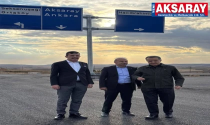 Ortaköylülerin yol teşekkürü