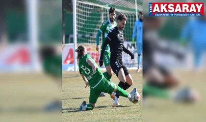 Özel maçta gol sesi çıkmadı KIRŞEHİRSPOR: 0- KUZEYBORU AKSARAYSPOR: 0