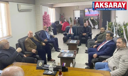 PAZARCI ESNAFI Üst yönetim tebrike geldi