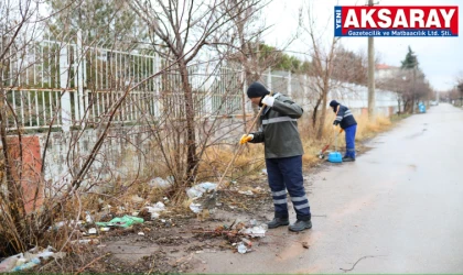 Pınar Mahallesi’nde temizlik seferberliği