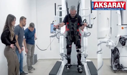 Robotik Yürüme Cihazı hastanede hizmete girdi