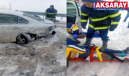 Trafik kazasında 3 kişi yaralı