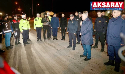 Yol kontrol ve uygulama noktası incelendi