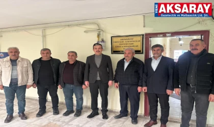 AK PARTİ HEYETİ  Esnaf Odalarına tebrik turu