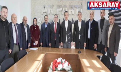 AK PARTİ’DE İL MECLİSİ ÜYELERİ İLE TOPLANTI  İlçe ve köy yatırımları masaya yatırıldı