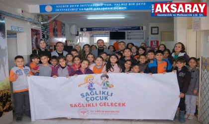 Aksaray’ın Minik Sağlık Elçisi artıyor