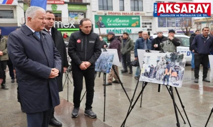"Asrın Felaketi" sergiyle hatırlandı dualarla anıldı
