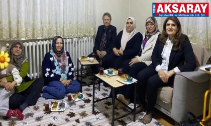 Depremzede ailelere vefa ziyareti