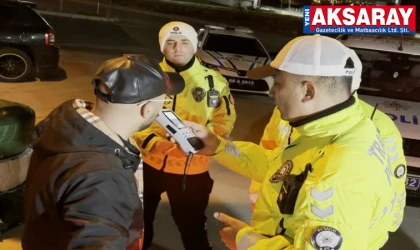 Direksiyon başında alkollü yakalandı