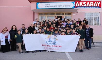 Geleceğin sağlık elçileri görev başında