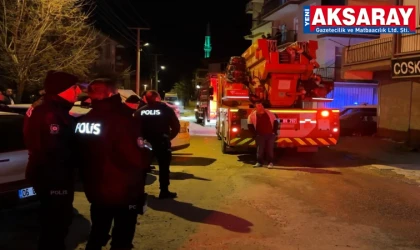 Kombiden çıkan yangın paniğe neden oldu