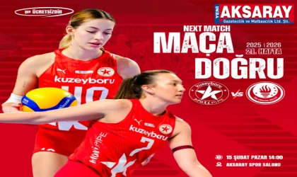 KUZEYİN YAVRU SULTANLARI PLAY-OFF AŞKINA Haydi Aksaray bu maç kaçmaz