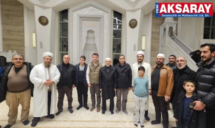 Yeni ibadethane teravih namazı ile açıldı