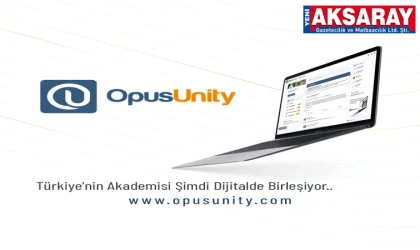 AKADEMİK CAMİADA AKSARAYLI İMZASI  OpusUnity dikkat çekiyor