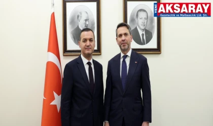 AKSARAY’IN DOĞALGAZ TALEBİ BAKANLIKTA Milletvekili Yaldır dosyayı bakan Bayraktar’a sundu