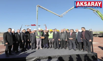 Arıtma Tesisi temeli atıldı