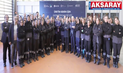 Bakan Kacır Aksaray’ın dev üretim üssünde