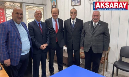 Gazeteci dostlardan ziyaret