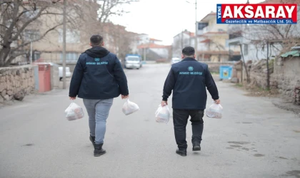 Hergün 750 aileye sıcak yemek götürülüyor