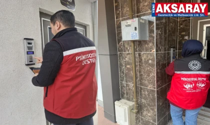 HİÇBİR KAPI DOKUNULMADIK KALMIYOR Vatandaşa psikososyal destek