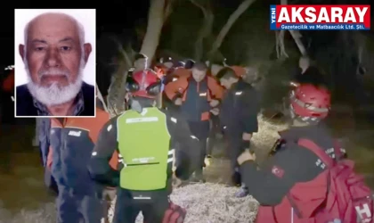 Kayıp yaşlı adam dere yatağında ölü bulundu