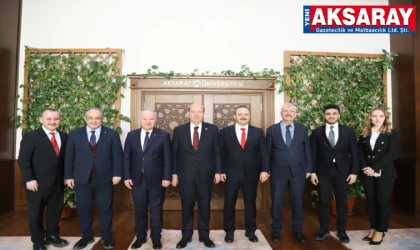 KKTC 5. Cumhurbaşkanı Ersin Tatar’dan Aksaray ziyareti