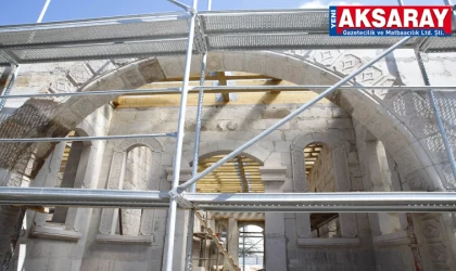 Kültür Konağı aslına uygun olarak yapılıyor