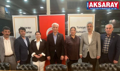 MUHTARLARIN İFTARI ‘Birliğimiz daim olsun’
