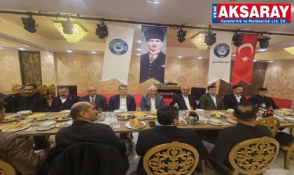 Sendikacıların iftarında tek yürek oldular