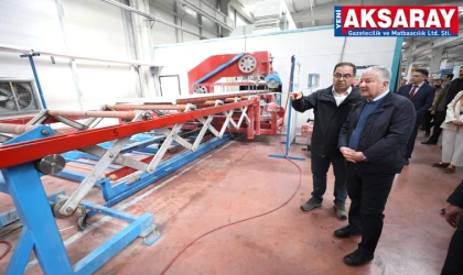 Vali Duru'dan OSB’de üretim çıkarması