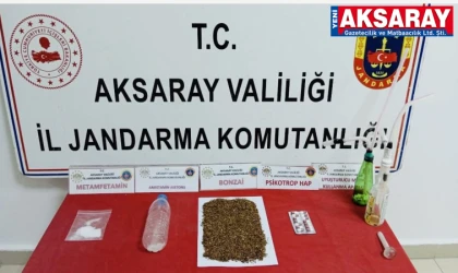 Zehir taciri jandarma takibiyle yakalandı
