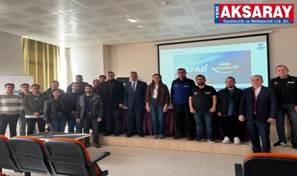 AFAD Farkındalık eğitimi düzenlendi