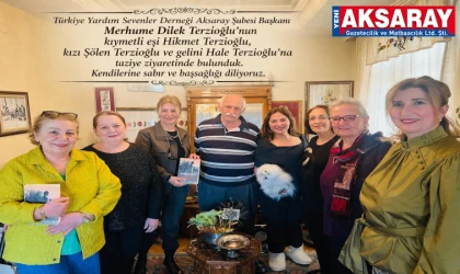 ANNELER DERNEĞİ'NDEN TAZİYE ZİYARETİ Anlamlı vefa