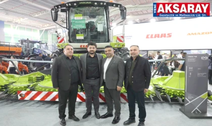 BAŞKAN KOÇAŞ’TAN YERLİ MARKALARA DESTEK Aksaray firmaları Konya Tarım Fuarı’nda