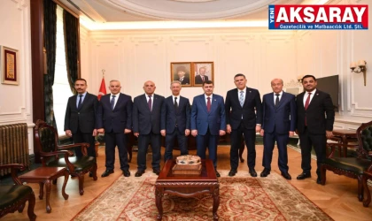 Belediye Başkanları Ankara valisini ziyaret ettiler