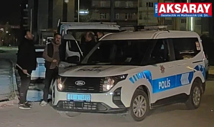 Elinde keserle korkulu anlar yaşattı