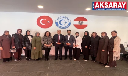 Gurbetteki Aksaraylılarla hasret giderildi