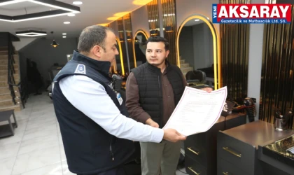 HUZUR VE HİJYEN ÖNCELİĞİMİZ Berber ve Kuaförler denetlendi