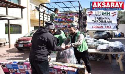 İHH’dan Lübnan’a Yardım çalışması