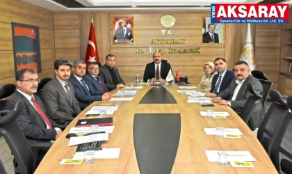 İL ENCÜMENİ TOPLANDI Yerel kalkınma için karar mesaisi