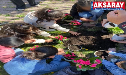 Kütüphane etkinliğinde doğa ve kitap buluştu
