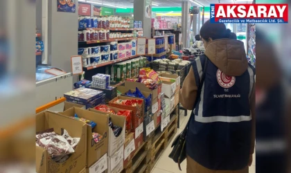 Marketlere 16 tutanak tanzim edildi