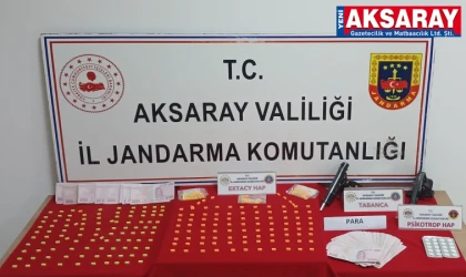 Mersin'den getirilen sentetik haplar ele geçti