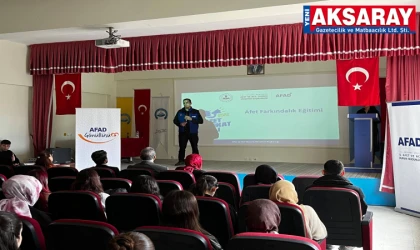 ORTAKÖY MYO’DA AFAD RÜZGARI  Üniversiteli gençlere hayati eğitim