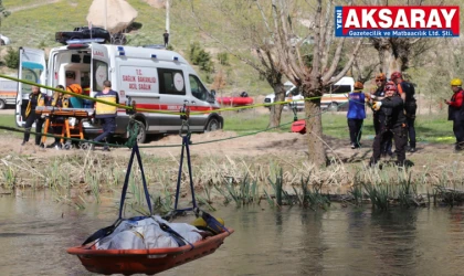 Sel ve taşkınlara karşı nefes kesen tatbikat