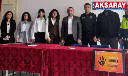 "ŞİDDETE SIFIR TOLERANS" Üniversiteli gençlerle panelde buluşuldu