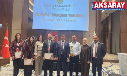 Stajyer avukatların İç Anadolu yarışması