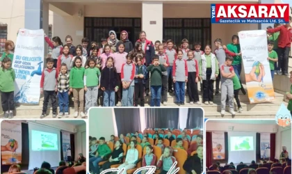 Su tasarrufu eğitimi verildi